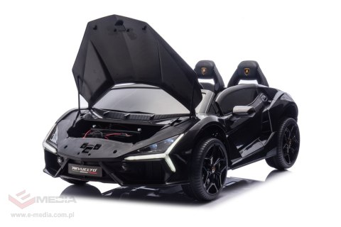 Pojazd Lamborghini Revuelto XL STRONG Czarny Pojazd Lamborghini Revuelto XL STRONG Czarny