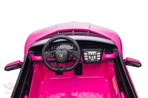 Pojazd Lamborghini Revuelto XL STRONG Różowy Pojazd Lamborghini Revuelto XL STRONG Różowy
