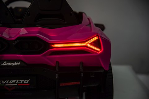 Pojazd Lamborghini Revuelto XL STRONG Różowy Pojazd Lamborghini Revuelto XL STRONG Różowy