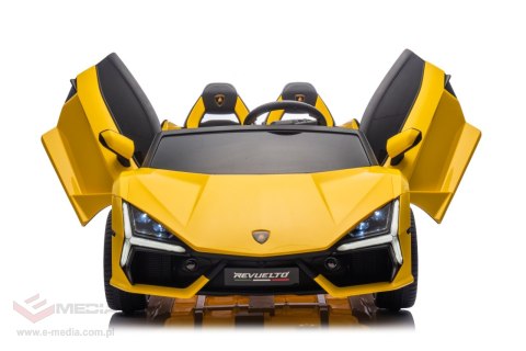Pojazd Lamborghini Revuelto XL STRONG Żółty Pojazd Lamborghini Revuelto XL STRONG Żółty