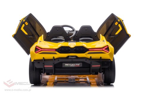 Pojazd Lamborghini Revuelto XL STRONG Żółty Pojazd Lamborghini Revuelto XL STRONG Żółty
