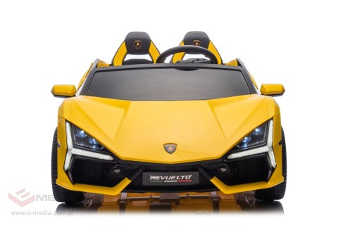 Pojazd Lamborghini Revuelto XL STRONG Żółty Pojazd Lamborghini Revuelto XL STRONG Żółty