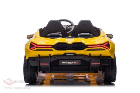 Pojazd Lamborghini Revuelto XL STRONG Żółty Pojazd Lamborghini Revuelto XL STRONG Żółty