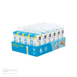 50 Pasków Testowych do wody basenowej BESTWAY pH + Chlor + Zasadowość