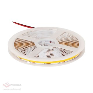 Sznur diodowy COB Rebel- 5m, zimny biały, 12V