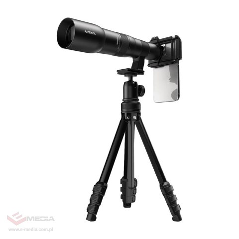Obiektyw Super 50X Apexel APL-T50XJJ02 ze statywem