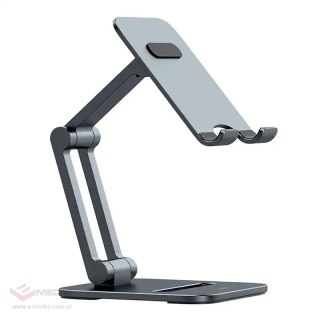 Podstawka stojak uchwyt Baseus Biaxial na telefon (szara)