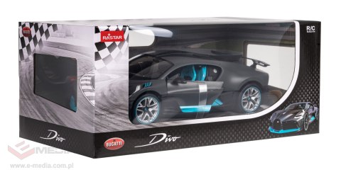Bugatti Divo srebrny RASTAR model 1:14 Zdalnie sterowane auto + Pilot