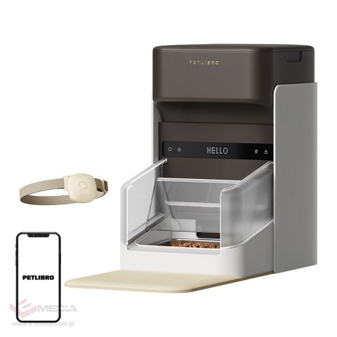 Dozownik karmy PETLIBRO RFID z obrożą 3l