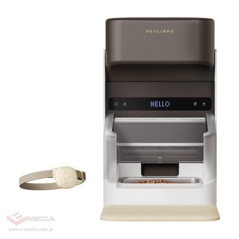 Dozownik karmy PETLIBRO RFID z obrożą 3l