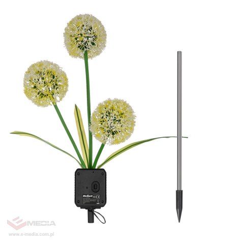 Ozdone ogrodowe lampki solarne Rebel