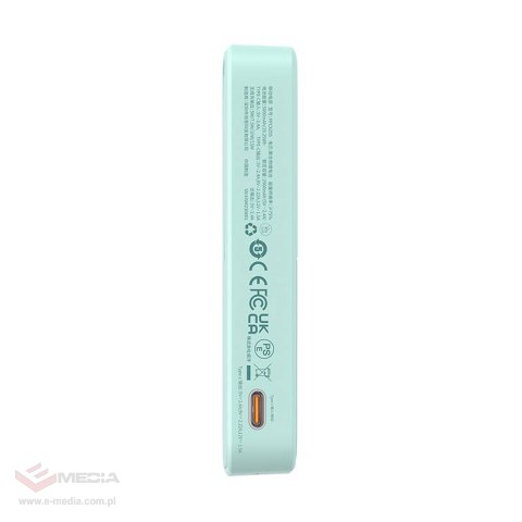 Powerbank magnetyczny Baseus MagPro Magnetic 5000mAh 20W, magsafe (miętowy)