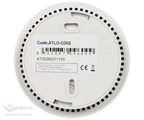 CZUJKA TLENKU WĘGLA (CZADU) ATLO-CD02 ATLO