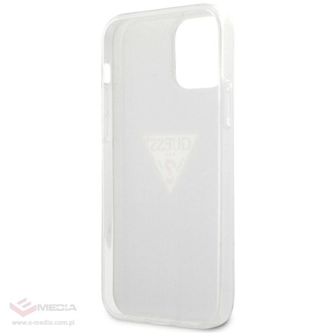 Etui Guess Jeans Collection na iPhone 12 mini - granatowe