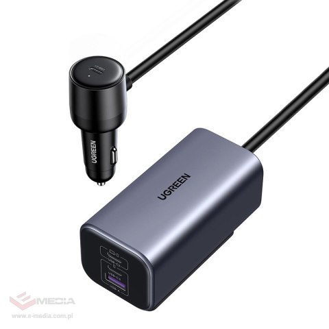 Ładowarka samochodowa UGREEN EC706 150W USB+3x USB-C