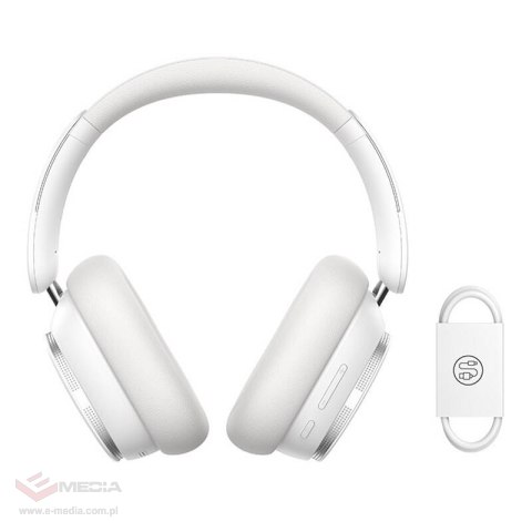 Słuchawki bezprzewodowe Bluetooth 5.2 Baseus Bowie H1 PRO (biały)