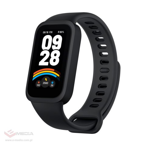 Smartband Xiaomi Band 9 Active Black Wodoszczelność 5 ATM