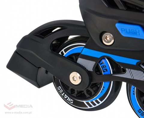 Zestaw 4w1 Rolki Wrotki Łyżwy dla dzieci Rozmiar 29-33 Niebieski