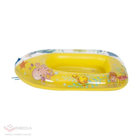 Łódka basenowa pompowana SUNCLUB żółty