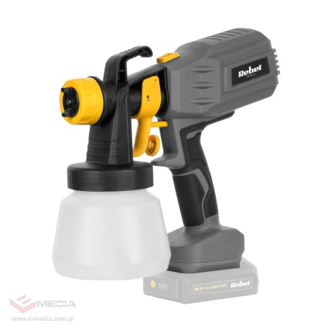 Pistolet malarski akumulatorowy 20V Rebel