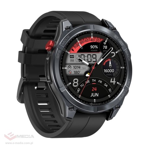 Smartwatch ZEBLAZE Stratos 4 (czarny)