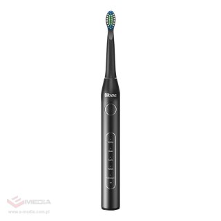 Szczoteczka soniczna do zębów z zestawem końcówek oraz irygatorem Bitvae D2+C2 (czarna)