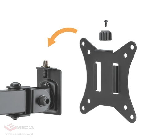 Uchwyt na dwa monitory Spacetronik SPAT20