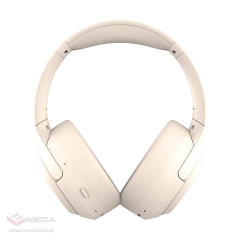 Bezprzewodowe słuchawki nauszne z ANC , Kruger&Matz F8A , beżowe