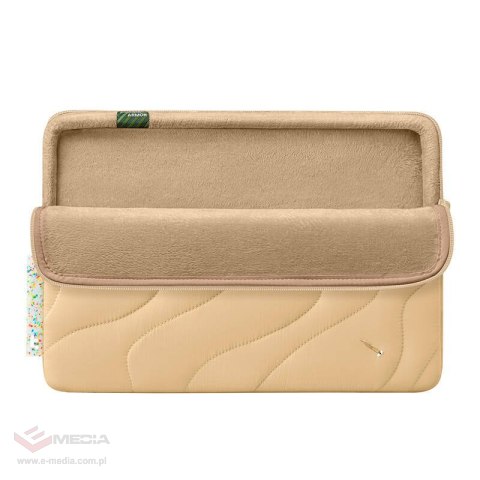 Etui TOMTOC Terra-A27 na laptopa 14" (piaskowe)