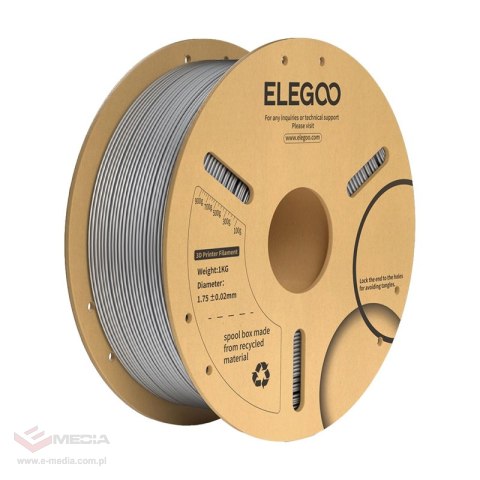 Filament ELEGOO PLA+ 1kg (szary)