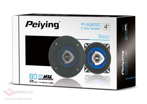 Głośnik samochodowy PY-AQ402C 4"