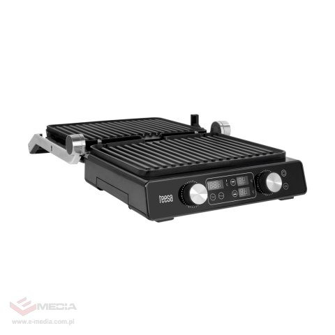 Grill elektryczny TEESA , panini grill , opiekacz, 3 pozycje , wyjmowane wkłady, 2000W