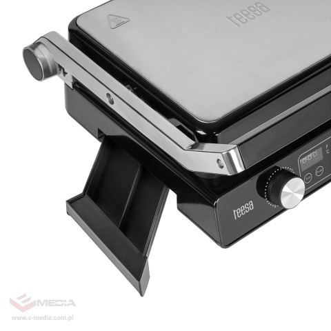 Grill elektryczny TEESA , panini grill , opiekacz, 3 pozycje , wyjmowane wkłady, 2000W