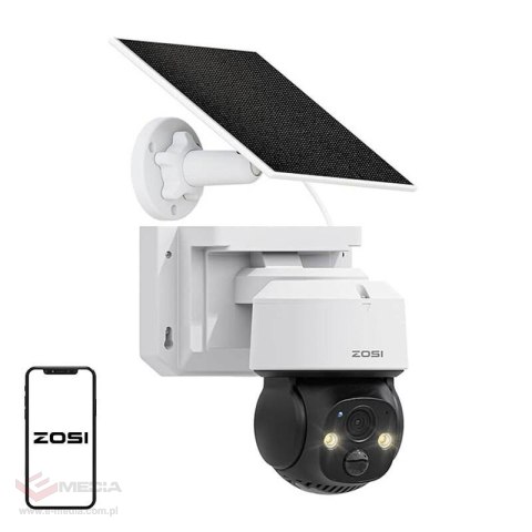 Kamera zewnętrzna IP z panelem solarnym ZOSI C2914 WiFi 4MP IP66