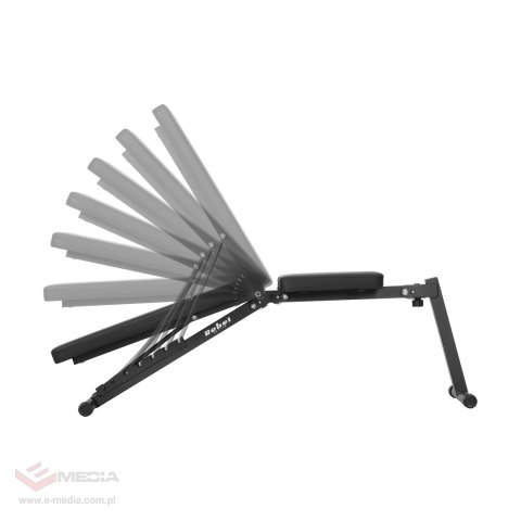 Ławka treningowa skośna , REBEL ACTIVE