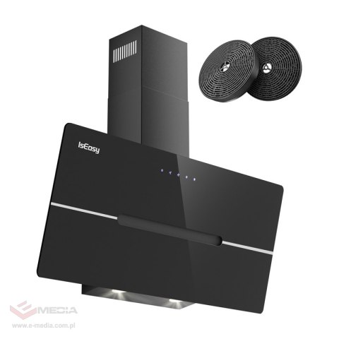Okap kuchenny ISEASY TV5290D4-CC-I2 (czarny)