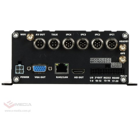 REJESTRATOR MOBILNY IP ATE-N0401EF-T3 4 KANAŁY AUTONE