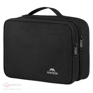Torba podróżna z organizerem na kable / elektronikę M Matein 1225 Czarna