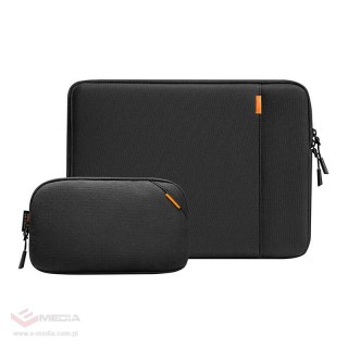 Pokrowiec na laptopa TOMTOC Defender-A13 14" + etui (czarny)