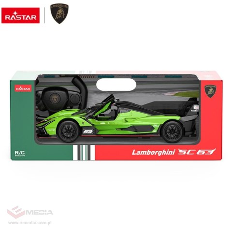 Autko R/C 1:14 Lamborghini SC63 Zielony RASTAR