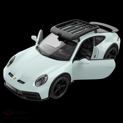 Autko R/C 1:14 Porsche 911 Dakar Miętowy RASTAR