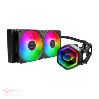 Chłodzenie wodne Cooler Master MasterLiquid 240 Core II ARGB (czarny)