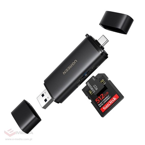 Czytnik kart UGREEN CM803 USB-C/USB-A SD+TF