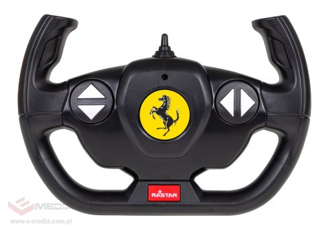 Ferrari F1 75 czerwony RASTAR model 1:12 Zdalnie sterowany bolid + Pilot 2,4 GHz + Naklejki