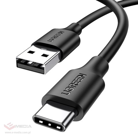 Kabel UGREEN US287 USB-A-USB-C 1.5m (czarny)