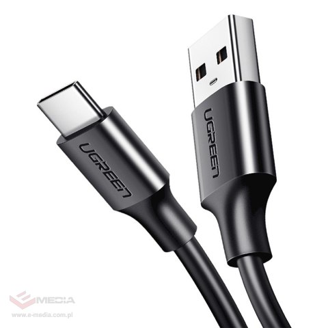 Kabel UGREEN US287 USB-A-USB-C 1.5m (czarny)