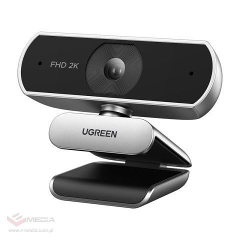 Kamera internetowa UGREEN CM825 USB 2K (szara)