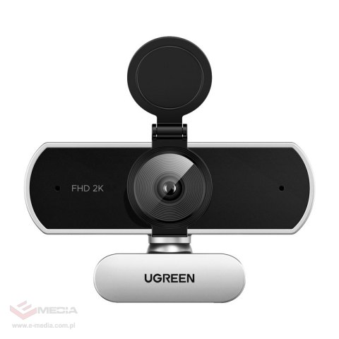 Kamera internetowa UGREEN CM825 USB 2K (szara)
