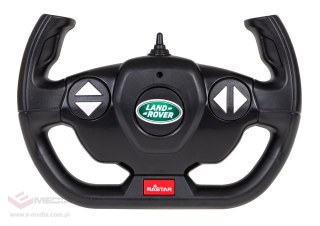 Land Rover Defender czarny RASTAR model 1:14 Zdalnie sterowanie auto + Pilot 2,4 GHz + Ręcznie otwierane drzwi