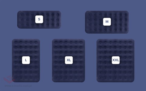 Materac dmuchany dwuosobowy REBEL ACTIVE 203x183x22